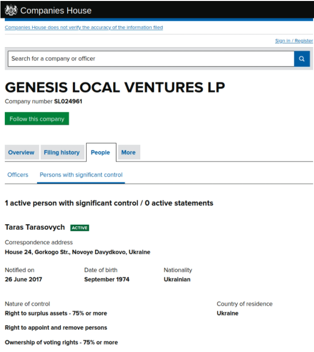            ,     Genesis Local Ventures eiqetiqueiqdtkmp